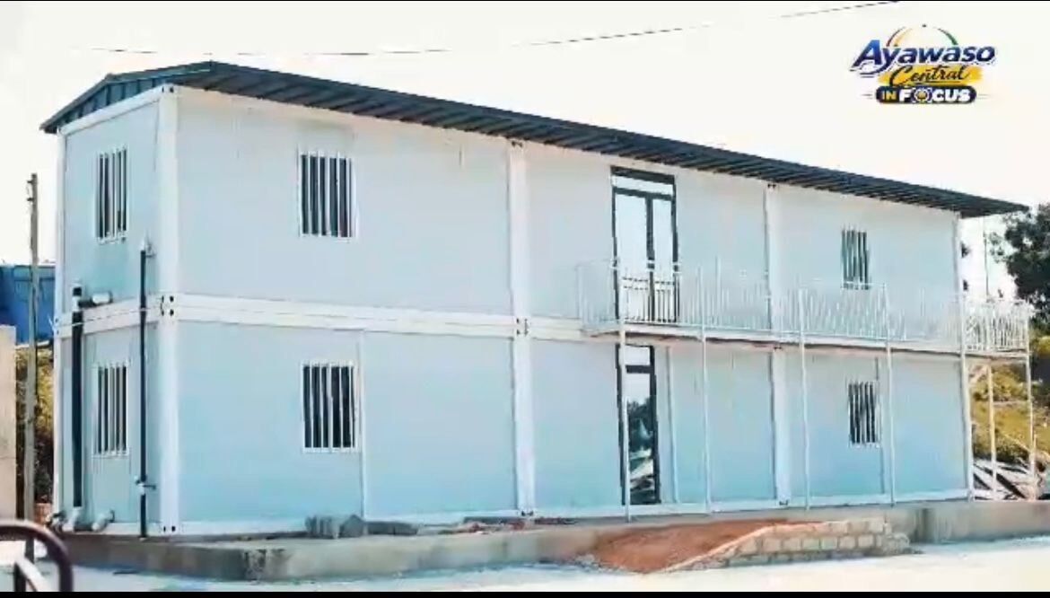The completed CHPS compound in Ayawaso Central
