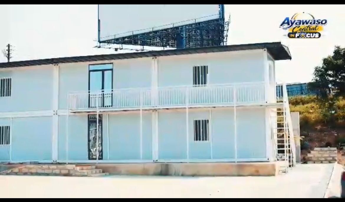 The two-storey community health facility