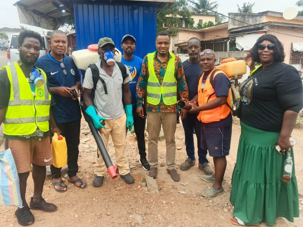 Fumigation exercise organised after the floods to avert health hazards