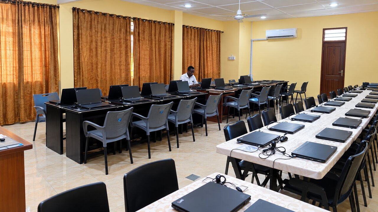 One Million Coders Program Centre, located at Abavana Down Basic School in Kotobabi, Accra